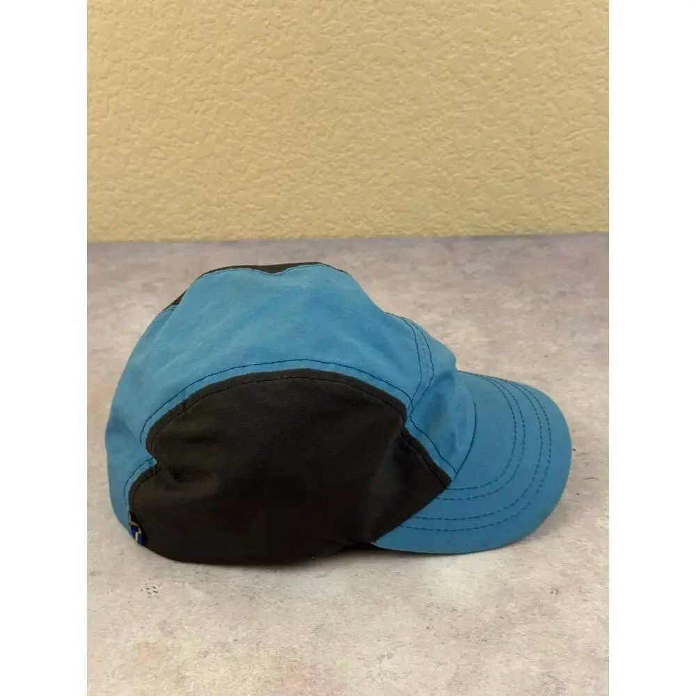 Fjall Raven Keb Trekking Hat Cap Large / XL Flex-fit Blue Black Hiking Camping